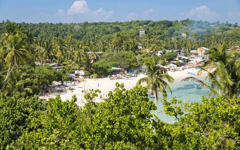 Unawatuna in Sri Lanka